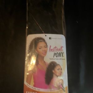 A drawstring ponytail new